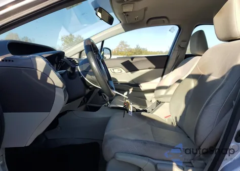 2012 Honda Civic Lx из США, поврежденный, VIN 2HGFB2F55CH589986